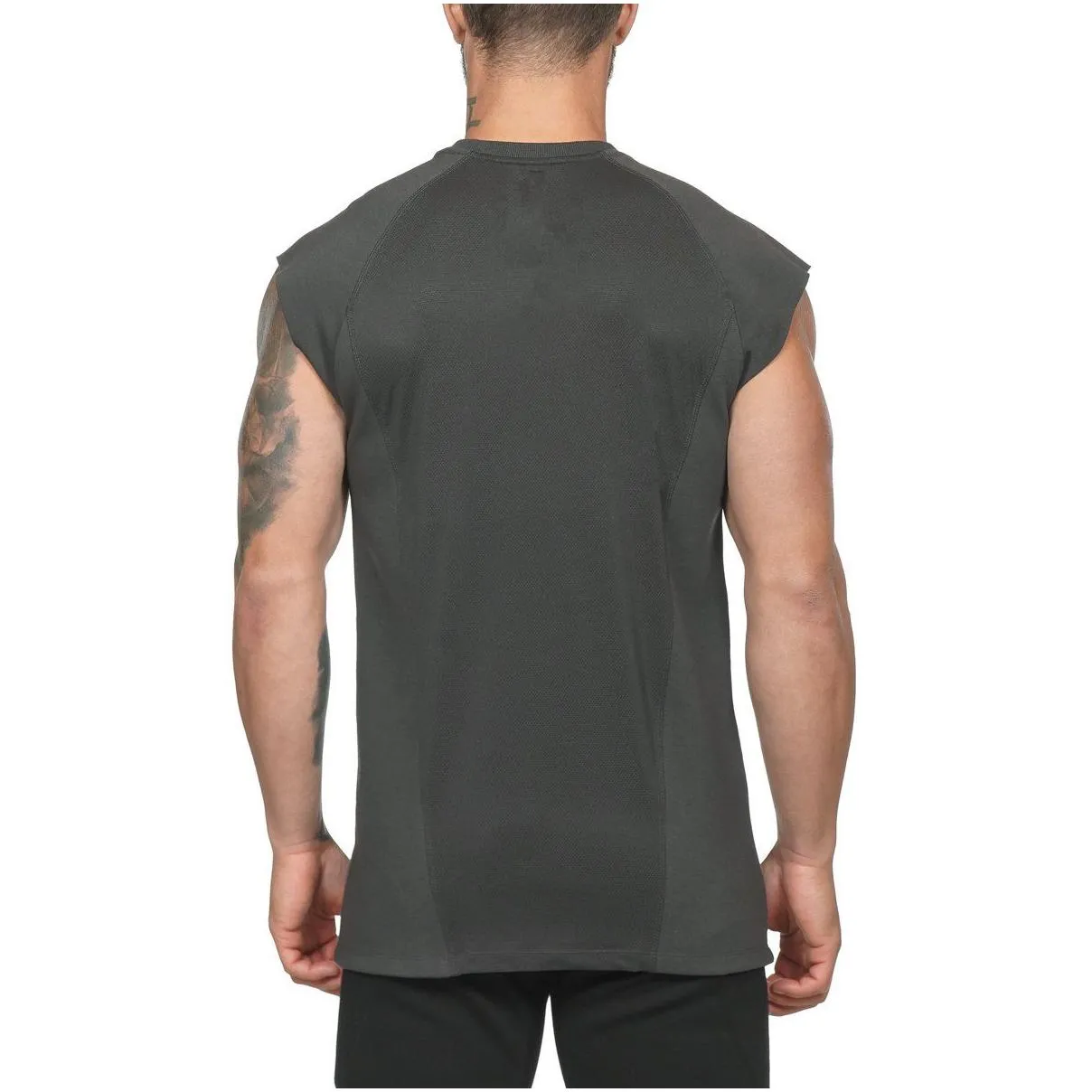 Men`S T-Shirts Designer Shirts Men Sleeveless Cotton Mticolors Quick Dry Slim Fit New Summer Urban Wind Short Sleeve Drop Delivery App Dh9Rk