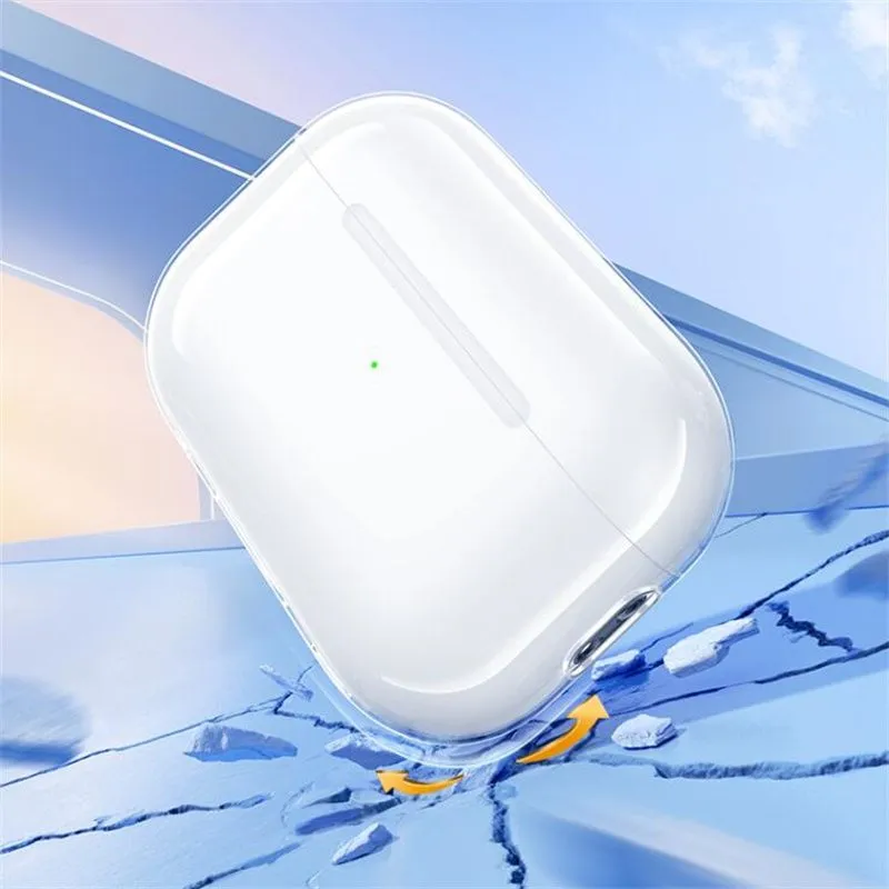 for  Pro 2  3 Earphones airpod pro 2nd generation Headphone Accessories Silicone Cute Protective Cover  Wireless Charging Box Shockproof