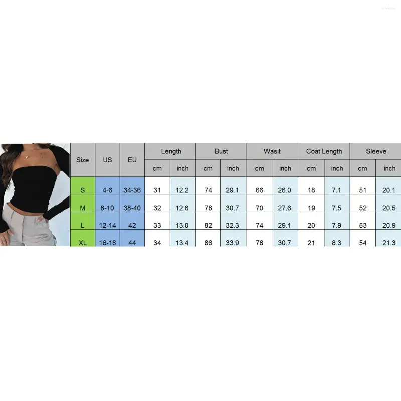 Women`s Tanks Slim Fit Y2K Crop Tops And Long Sleeve Shrug 2 Piece Cutout Strapless Solid Color Tube Streetwear