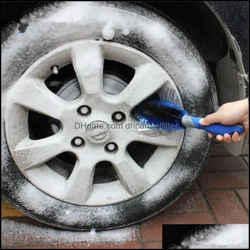 Car Sponge Car Sponge Vehicle Motorcycle Wheel Brush Beauty Accessories Detailing Cleaning Brushes Washing Tool Cleanercar Drop Deliv