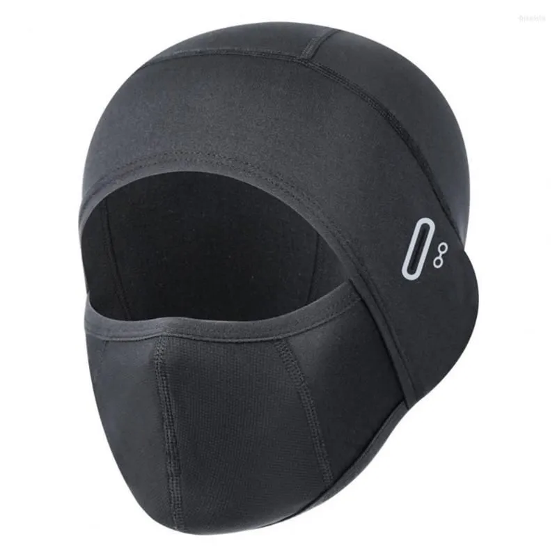 Cycling Caps Face Hood Plush Lock Thicken Wind Resistant Protection Warm Head Protector Brimless Splash-proof Motorcycle Hat