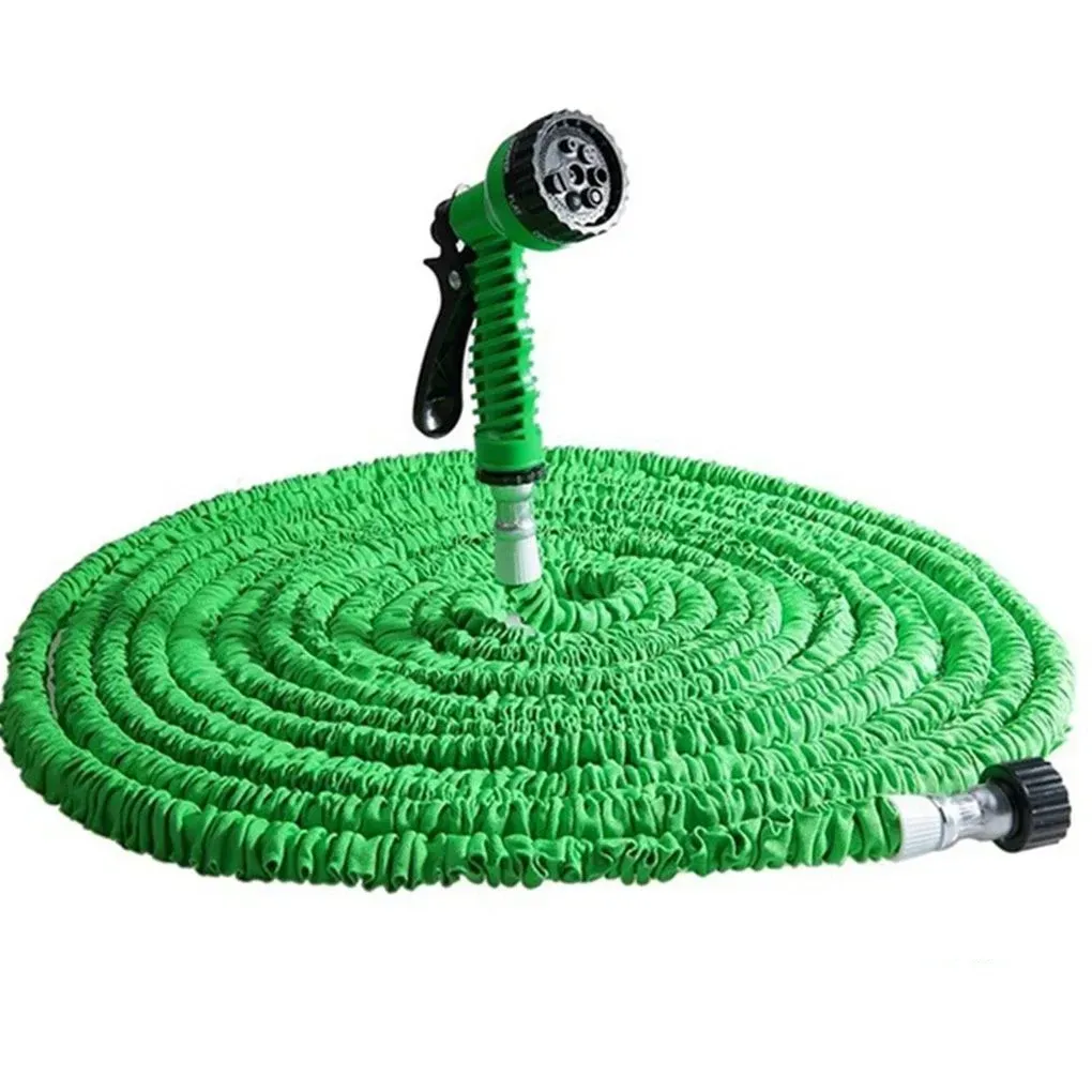 Washer 25ft250ft Garden Hose Expandable Magic Flexible Water Hose Eu Hose Plastic Hoses Pipe with Spray Gun to Watering Car Wash Spray