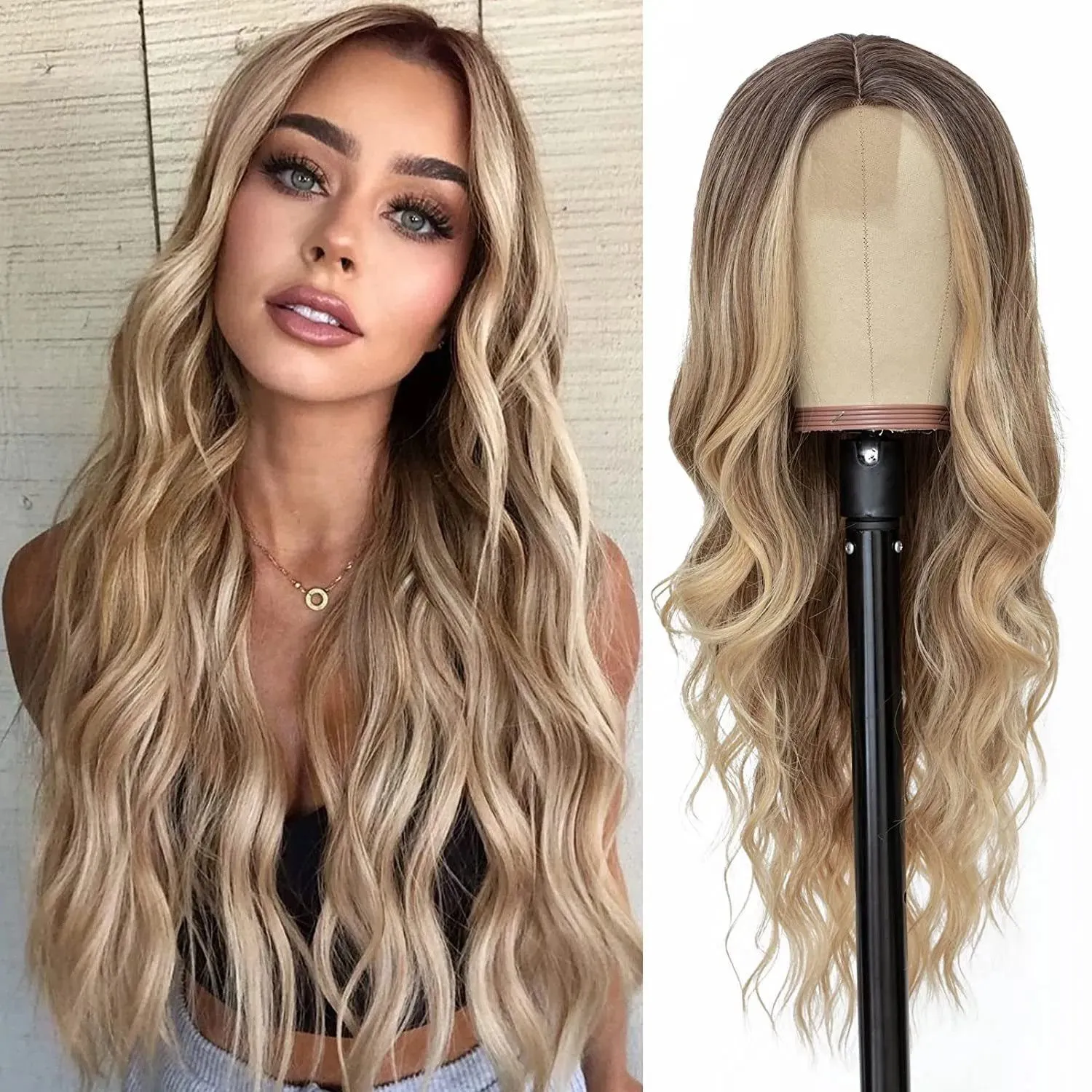 360 Lace Frontal Straight Human Hair Wigs Brazilian 28 30 inch Synthetic Front Closure Wig For Women