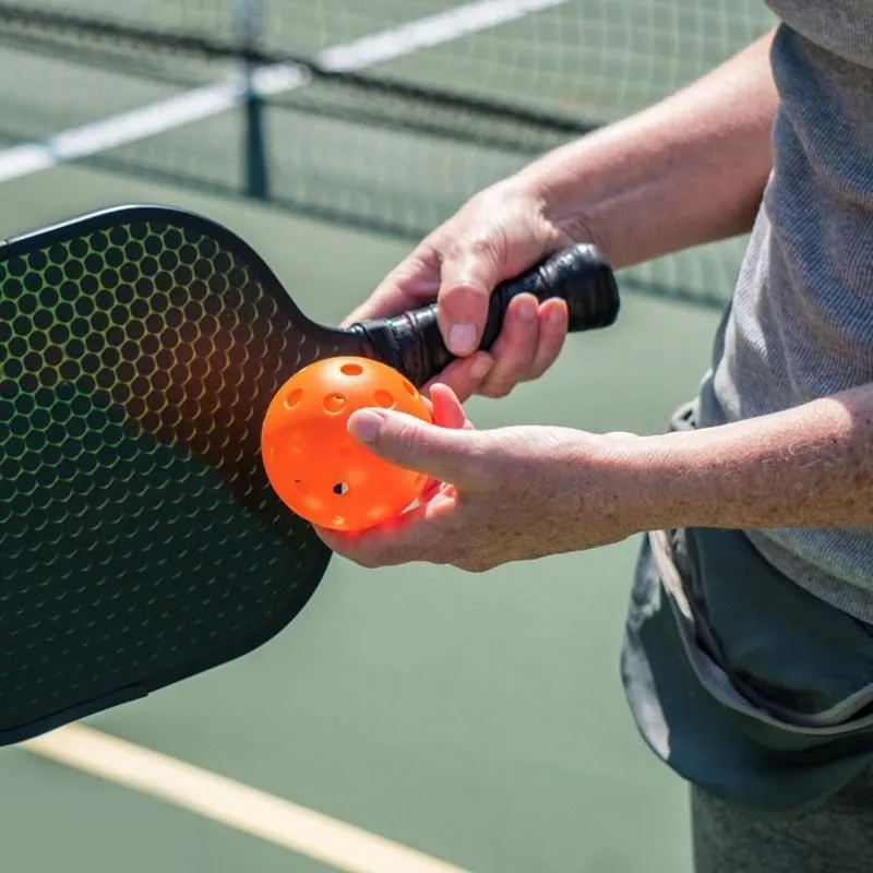 Tennis Rackets 12pcs Durable Outdoor Pickleball Balls 26 Holes Training HighVis Optic USAPA Standard Pickle Ball 230531