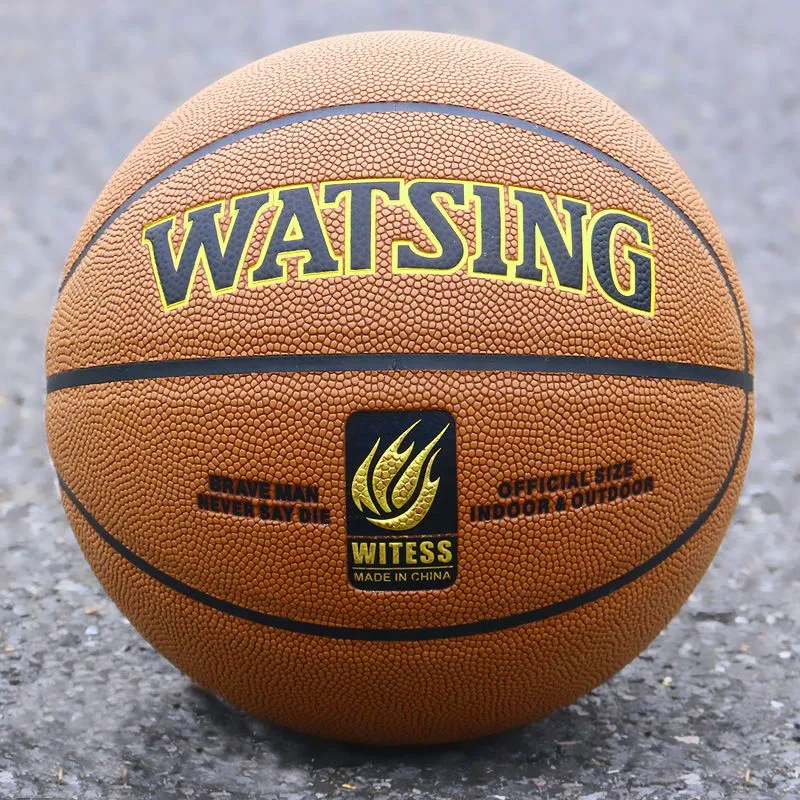 Balls WITESS China High Quality Basketball Ball Official Size 7 PU Leather Outdoor Indoor Match Training Men Women 230811