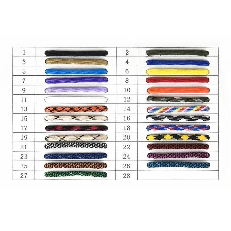 Outdoor Gadgets Wholesale Paracord 4mm 100m 550 Rope Type III 7 Strand Core Paracorde Cuerda Paracaidas Survival Kit