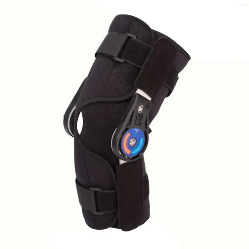 Motorcycle Armor Hinged Knee Brace Compression Wrap For Joint Ligament Support Basketball