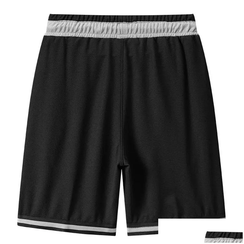 Men`S Shorts Mens Casual Beach For Gym Joggering 7Xl 8Xl Knitting Short Men Elastic Waist Basketball Workout Running Clothing Drop De Dhzep