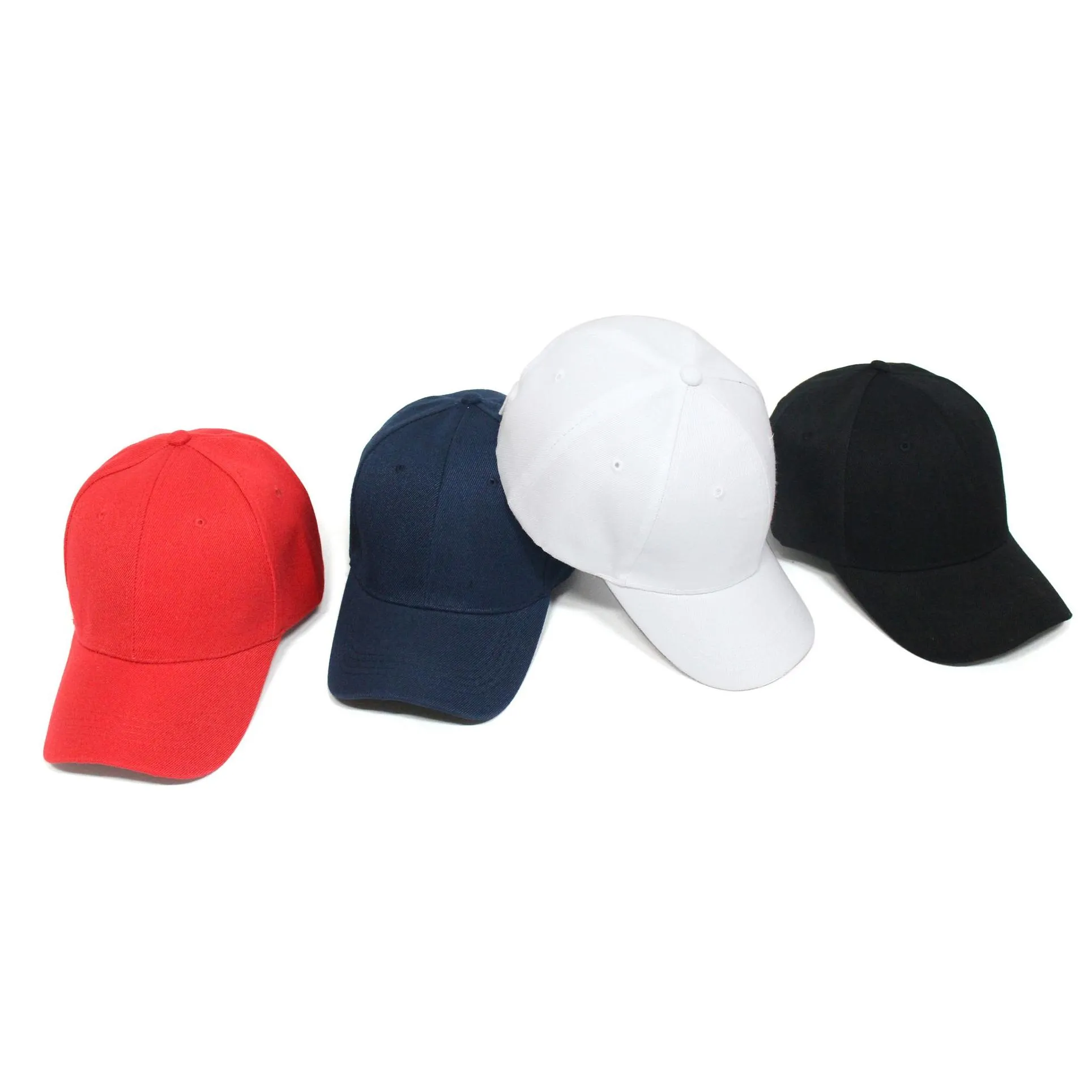 Ball Caps Brand New Men Women Plain Curved Sun Visor Baseball Cap Hat Solid Color Adjustable Snapback Golf Hip-Hop Drop Delivery Fashi Dh0Kw