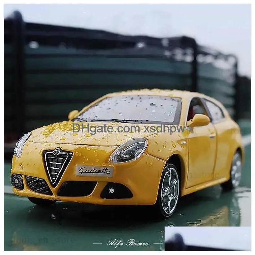 1 32 alfa romeo giulietta alloy car model diecasts toy vehicles collect car toy boy birthday gifts t230815