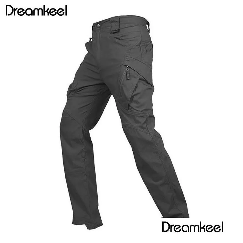 Men`S Pants Ix9 City Tactical Men Cargo Workwear Clothes Trousers Sport Many Pockets Stretch Cotton Track Y Drop Delivery Apparel Clo Dhkg4