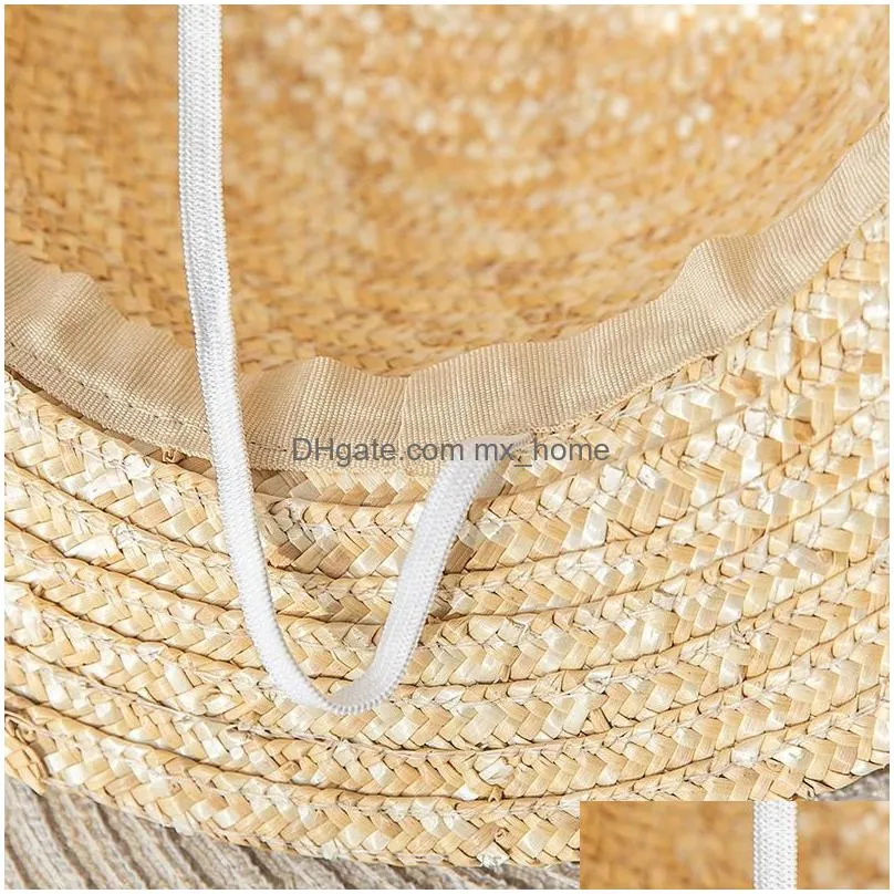 Caps Hats Baby Cap One Piece Luffy St Hat For Children Cosplay Dress Up Parent-Child Sun Shade Performance Drop Delivery Kids Mater Dhpwh