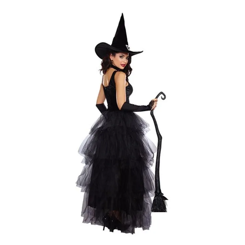 Theme Costume 4 Styles Women New Cosplay Dress Halloween Witch Skirt Nightclub Masquerade Party Adt Doll Drop Delivery Apparel Costume Dhfr0