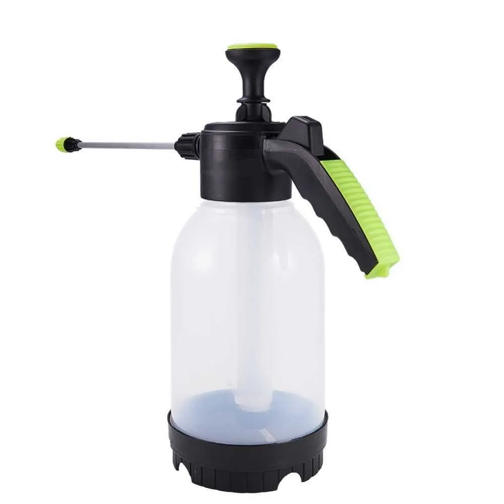 2L Car Wash Garden Pump Sprayer Bottle Watering Potted Plants Seed w/ Spray Lance Nozzle