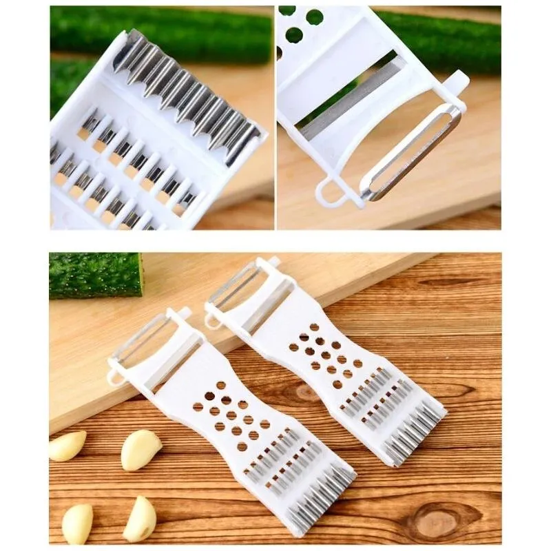 Stainless Steel Peeler Grater Manual Slicers Cucumber Cutter Vegetable Fruit Peeler Shredder Potato Slicer Kitchen Accessories