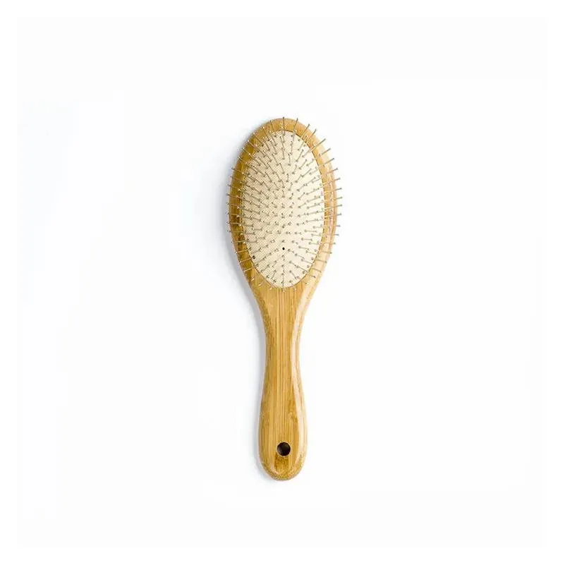 Hair Brushes Wooden Steel Needle Brush Pin brush Scalp Massage Improve Health Wood Paddle Detangling Comb 2211045985446