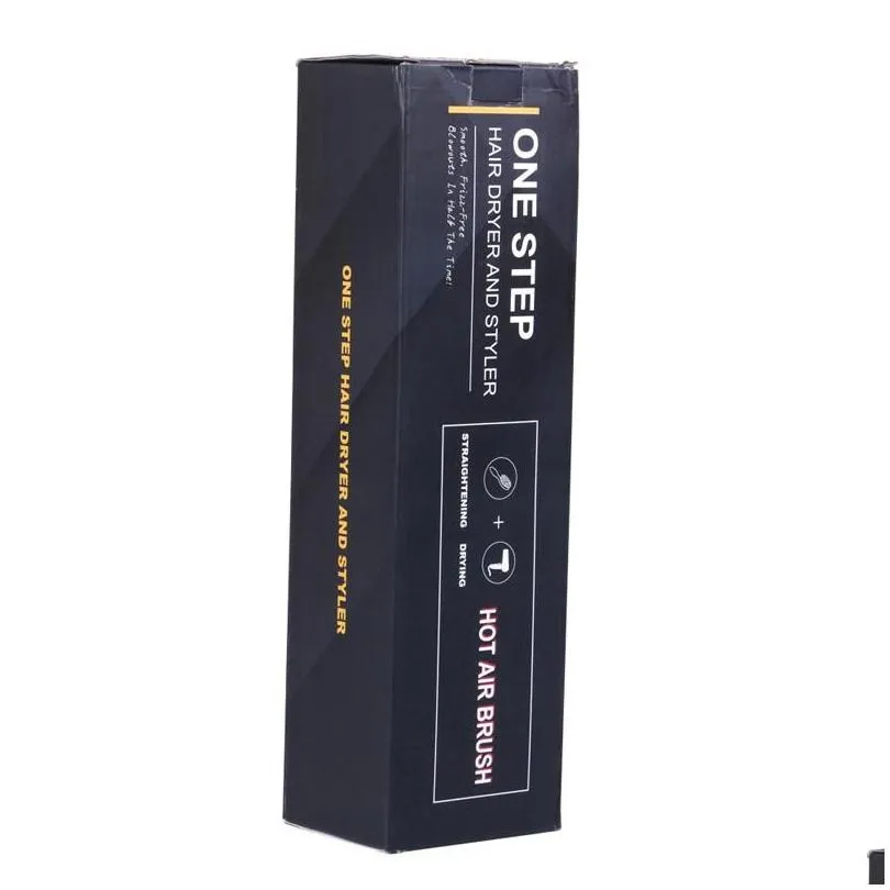 OneStep Hair Dryer Volumizer Salon Air Paddle Styling Brush Negative Ion Generator Straightener Curler1266865