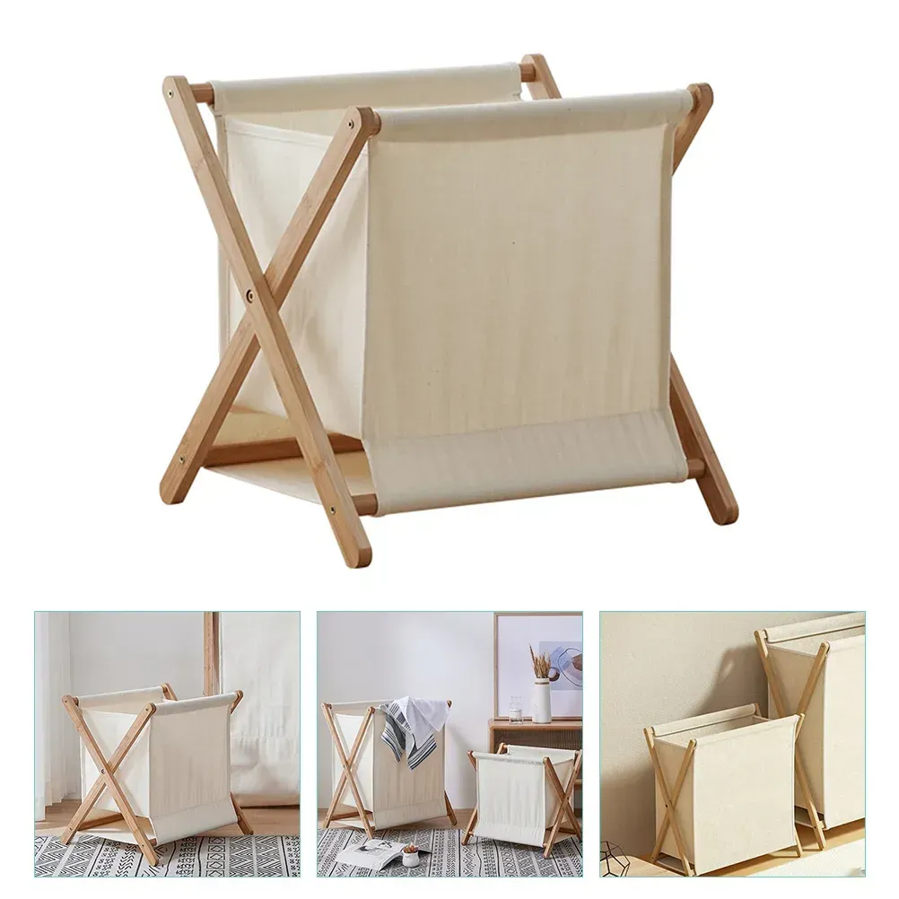 Baskets Dirty Basket Foldable Storage Bins Clothes Storage Dorm Laundry Household Magazine Organizer Bamboo Hamper