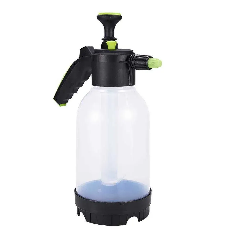 2L Car Wash Garden Pump Sprayer Bottle Watering Potted Plants Seed w/ Spray Lance Nozzle