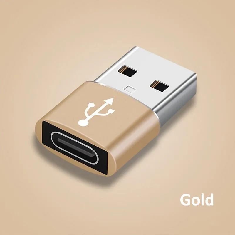 USB-A 3.0 Type C To USB Male Adapters Converter Data  Convertor