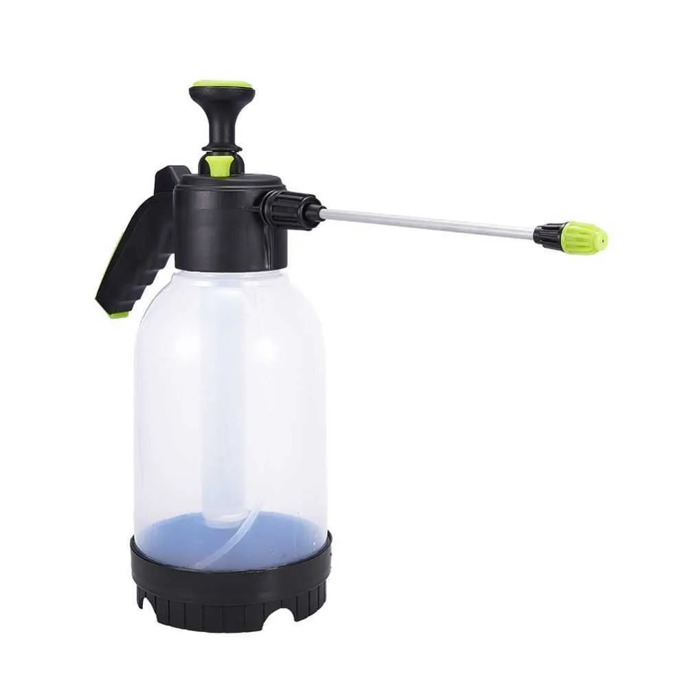 2L Car Wash Garden Pump Sprayer Bottle Watering Potted Plants Seed w/ Spray Lance Nozzle