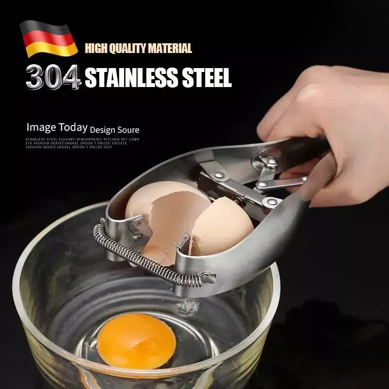 Tools Multifunctional 2in1 egg opener Egg separator Egg yolk and egg white separator Kitchen egg beating tool