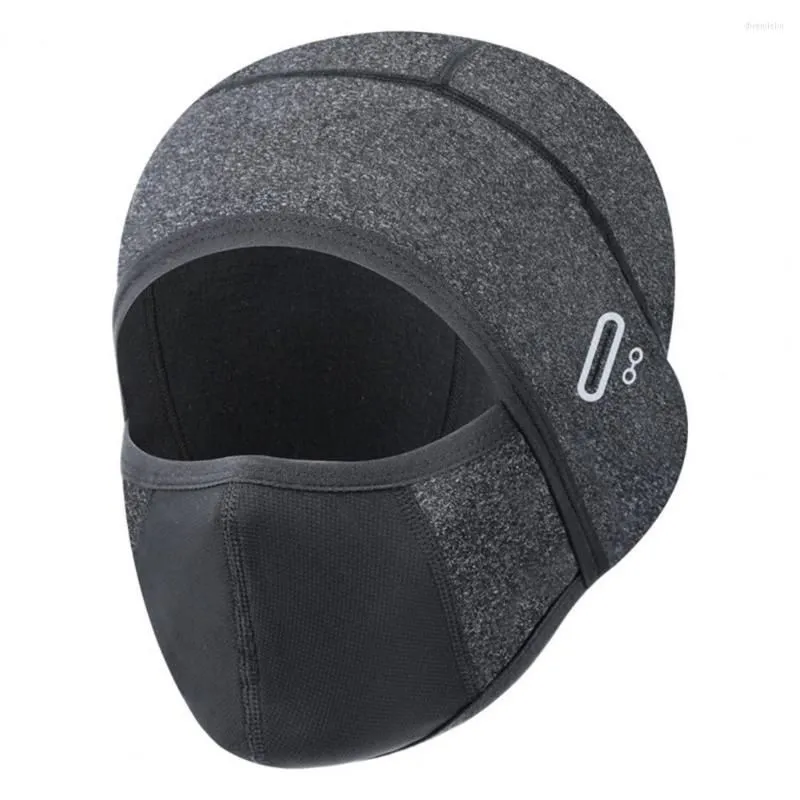 Cycling Caps Face Hood Plush Lock Thicken Wind Resistant Protection Warm Head Protector Brimless Splash-proof Motorcycle Hat