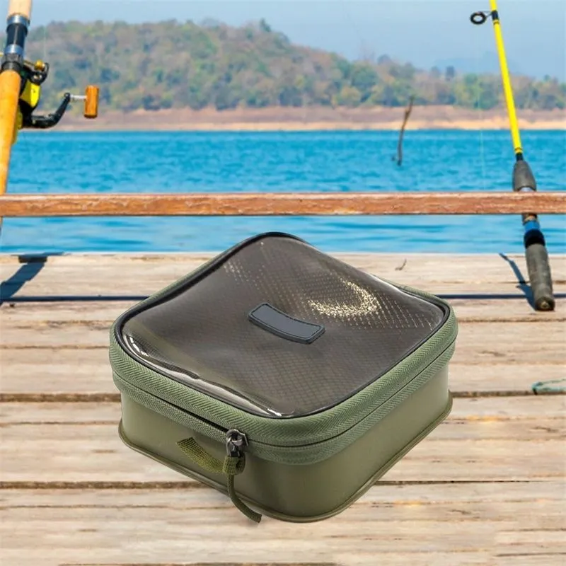 Fishing Accessories Water Resistant Reel Storage Bag for Raft Reels Fly Outdoor Baitcasting Garage Boat p230608