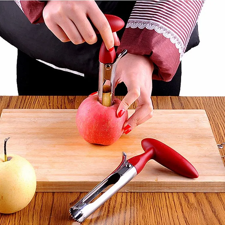 Creative Stainless Steel  Core Extractor Multi-function Fruit Cores Remover Pulp Separator Home Kitchen Gadget Fruit Tools