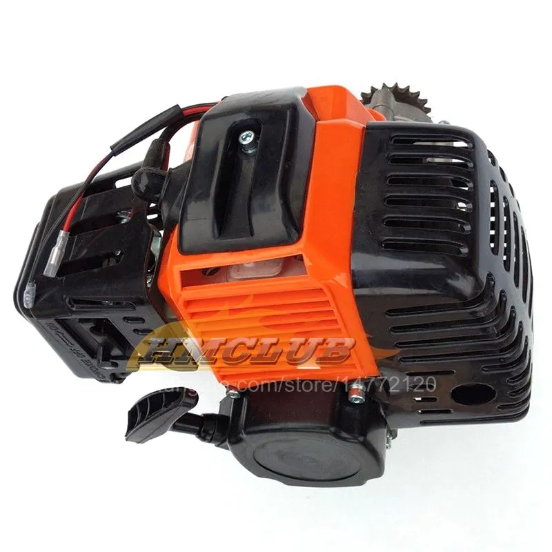 1E44-5 49cc 2 stroke engine with gearbox for mini dirt bike,Pocket bike,Mini atv parts MFD11