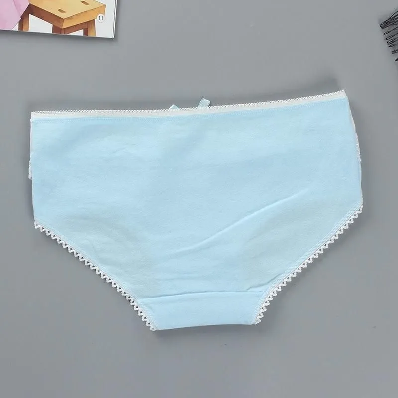 Panties 3pcs/Lot Girls Lace Girl Underwear Children Cotton Lingerie Underpants For 12-18 Years