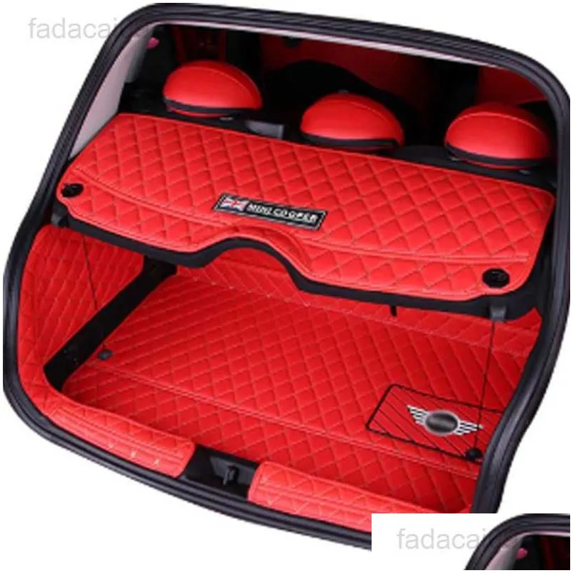 Cover Pet Seat Cover 3D Full Covered No Odor Waterproof Carpets Durable Special Car Trunk Mats for MINI COOPER S F54 F55 F56 F57 F60