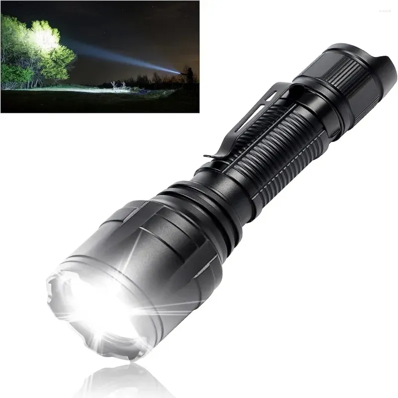 Flashlights Torches Odepro NT23 1500 Lumens Bright Powerful Lantern Rechargeable Led Outdoor Camping Searchlight Torch Light