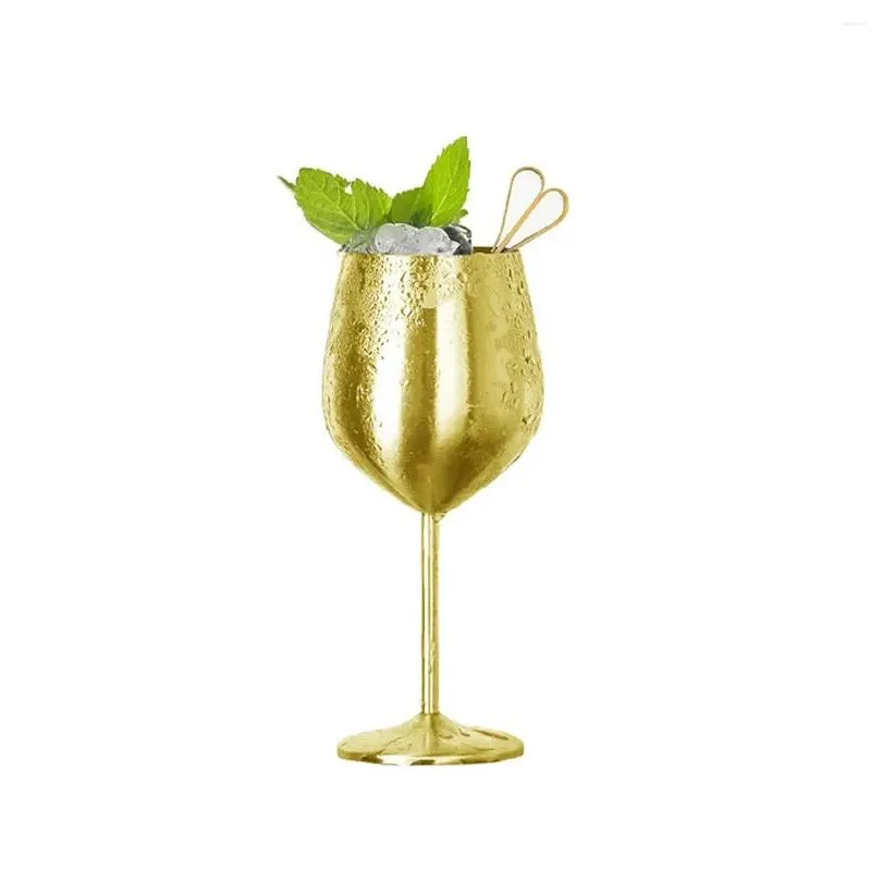 Wine Glasses Party Champagne Drinking Creative Metal Goblets Es Cup Stainless Tool Bar Steel Supplies Cocktail Glass