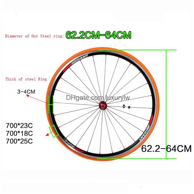 Bike Groupsets Cycling Solid Tire 700C X 23C 25C Fixed Gear Punctureproof Inflatable Bicycle Tires Accessories 230614 Drop Delivery Dh3Dh