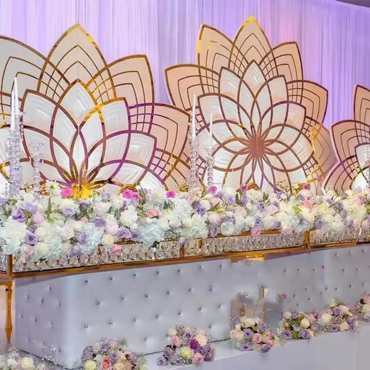 Luxury party pvc panels backdrops stand for wedding events stage decoration wedding props wedding stage layout dream flying wedding back