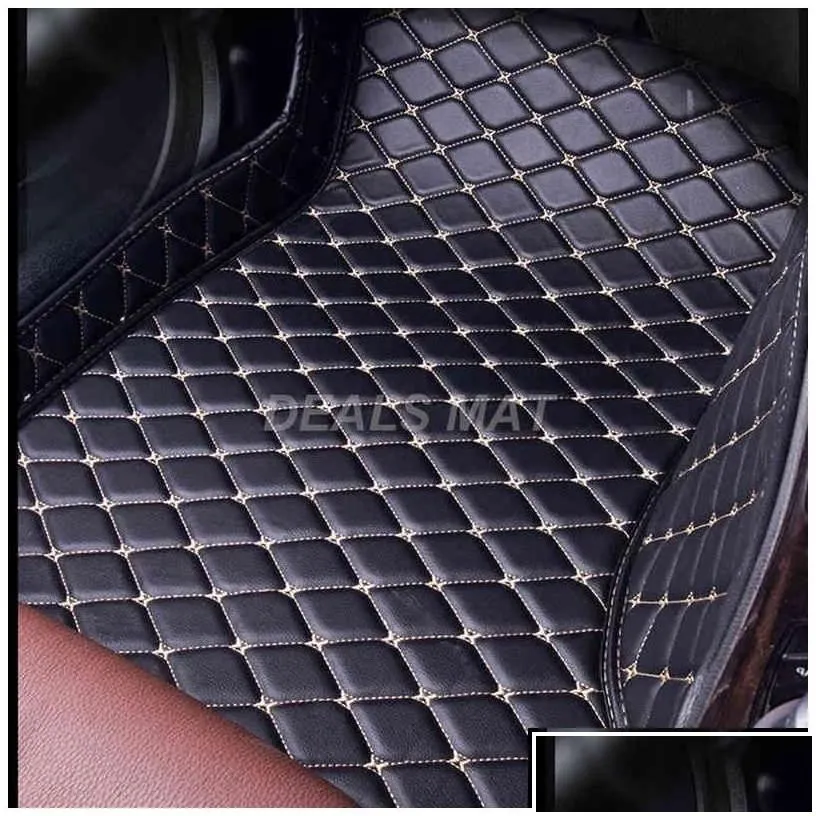 Floor Mats Carpets 100% Fit Car Mats With Pockets Floor Carpet Rugs For Vw 2006 2007 2008 2009 2010 2011 2012 2013 2014 H220415 Drop