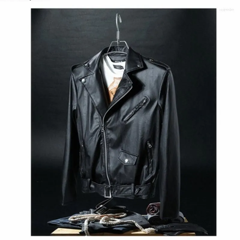 Men`s Jackets Mrmt 2022 Brand Men`s Leather Jacket Men Overcoat For Male Outer Wear Man Coat Clothing Garment
