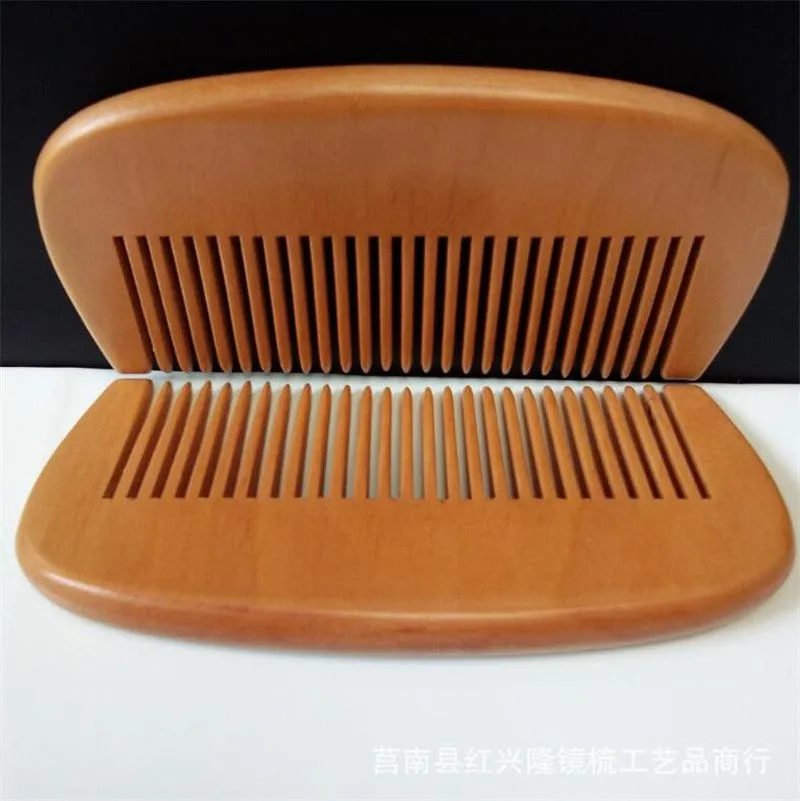 Delicate wood comb custom your design beard comb customized combs laser engraved wooden hair comb for women men grooming