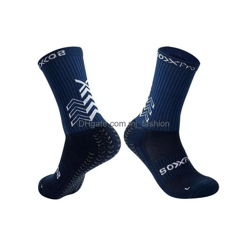 Sports Socks Football Socks Anti Slip Soccer Similar As The Sox-Pro Sox Pro For Basketball Running Drop Delivery Sports Outdoors Athle