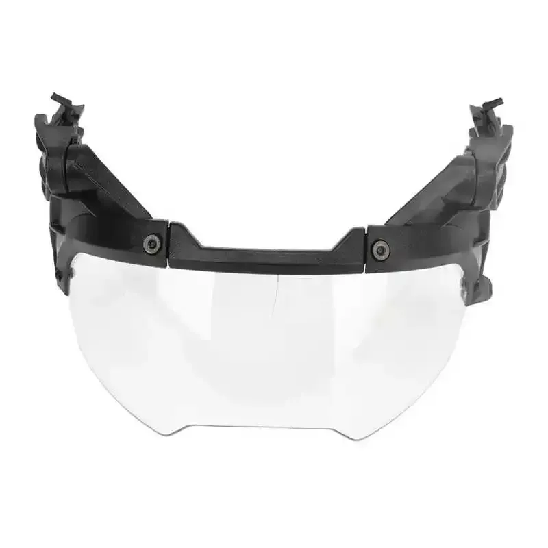 Accessories Helmet Goggles for MICH PC Adjustable Airsoft Visor Goggle with Transparent Lens for Hunting Cycling