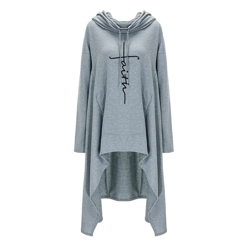 women hooded hoodies autumn winter fashion long sleeve hoody sweatshirt harujuku Girl cute letter print tops plus size 4XL