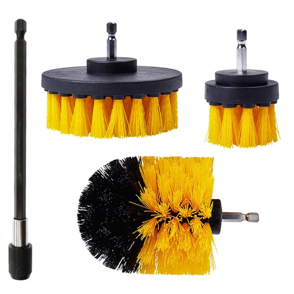 New Car Accessories Detailing Brush Power Scrubber Drill Brushes For Car Tire Wheel Rim Clean Auto Air Vents Cleaning Dust Remove