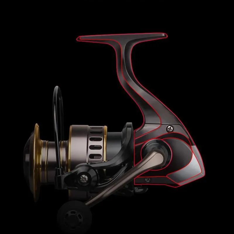 Full Metal Spin Fishing Reels Light Weight Ultra Smooth Powerful Reel DO2 Baitcasting