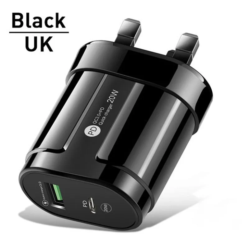 Cell phone  USB PD dualport 20W fast charging head AC dualport highpower highquality adapter8880810