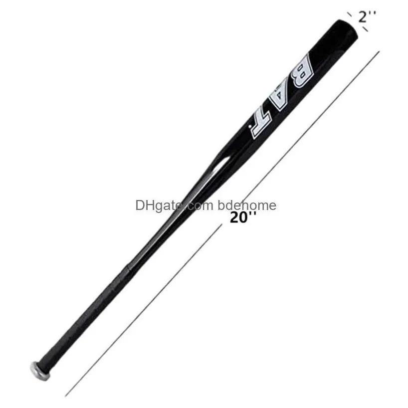 Other Sporting Goods New Aluminum Alloy Thickened Baseball Bat And Softball For Youth Outdoor Sports Traing Home Car Defense Personal Dhyvl