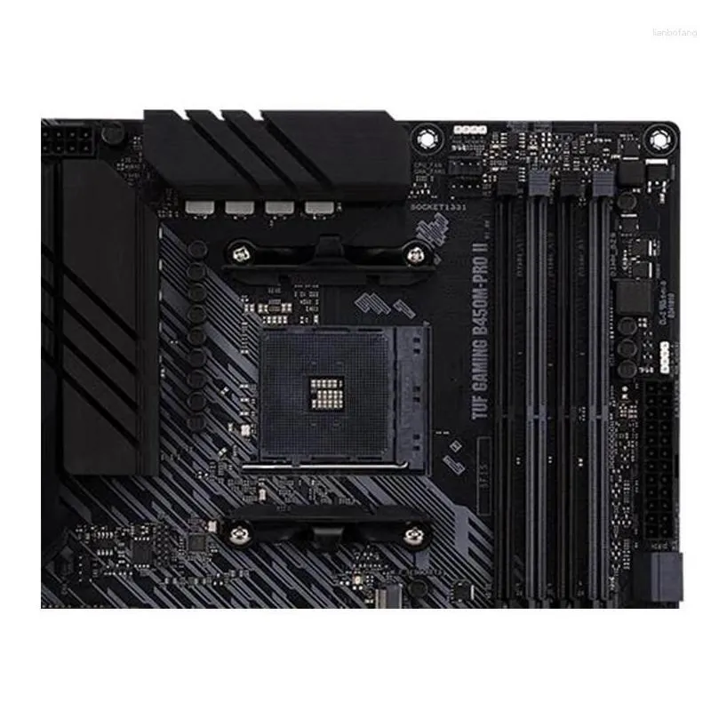 Motherboards AMD B450 TUF GAMING B450M-PRO II Motherboard Used Original Socket AM4 DDR4 128GB USB2.0 USB3.0 M.2 NVME SATA3 Desktop