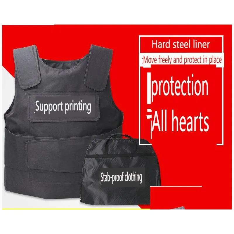 Tactical Vests Safety And Securitysecurityduty Protectionhard Stab-Proof Vestsoft Cut-Proof Veststab-Proof Clothing Drop Delivery Gea Otjhd