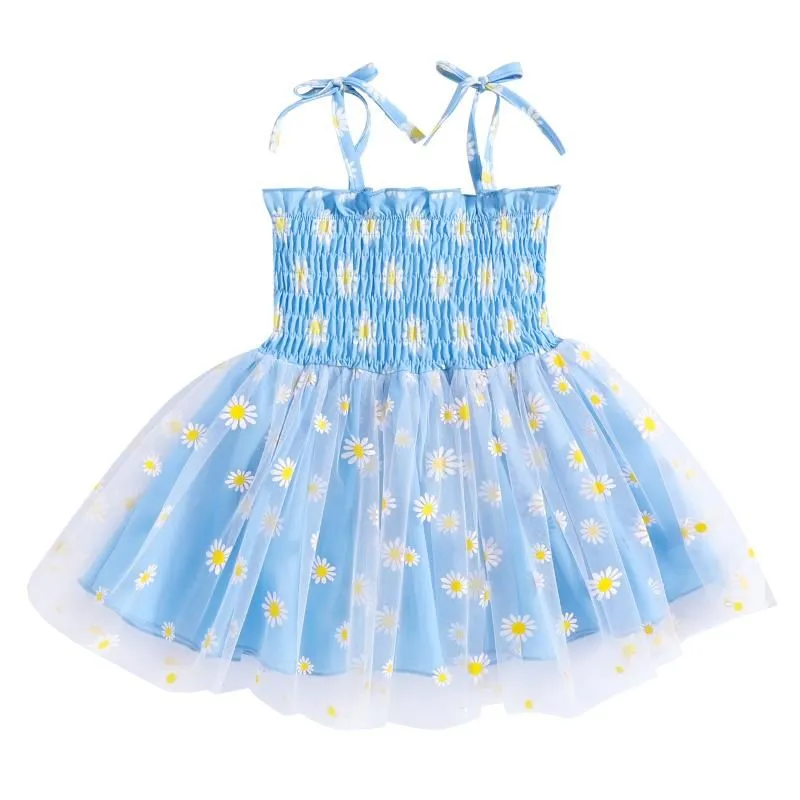 Girl`s Dresses Ma&baby 6m-4Y Toddler Infant Kid Girls Dress Floral Print Tulle Tutu Party Birthday Holiday For Summer Costume