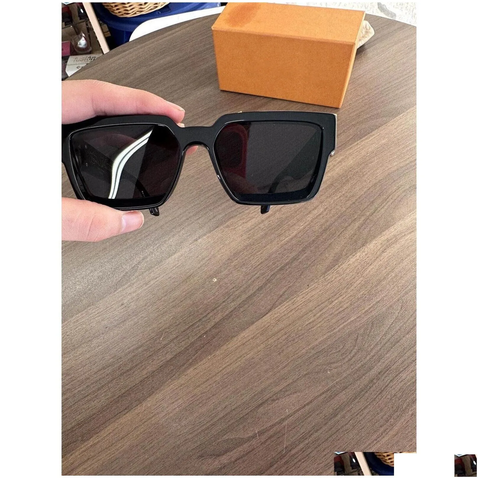 Sunglasses Mens M96006Wn Millionaire Glasses 2023 Comes With Box Square Stylist Sun Goggle Beach For Man Drop Delivery Fashion Access